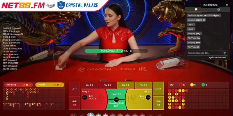 Rồng Hổ Net88 | Trải Nghiệm Trò Chơi Cá Cược Đẳng Cấp 3 Tỷ lệ trả thưởng trong trò chơi rồng hổ Net88
